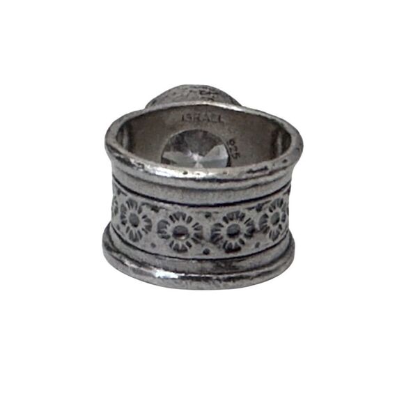 SILPADA R2208 Retired Queen for a Day Cubic Zirconia Sterling Silver Ring 5 - Picture 4 of 12